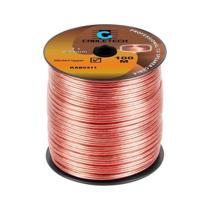 Garsiakalio kabelis Cabletech, 0,75 mm