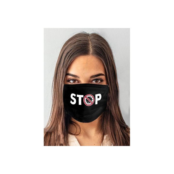 Kaukė ANS-S 115 Stop Black