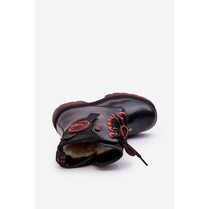Šilti batai Trapper Boots Kids' Black Askya BSB27477