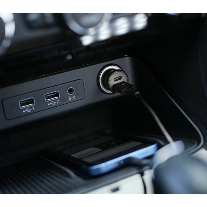 Automobilinis įkroviklis Trust MAXO PD, 38 W, juodas