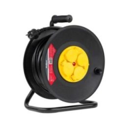 Kabelio ilgintuvas su 4 lizdais Rebel, 50 m, IP44