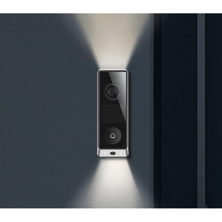 Vaizdo durų skambutis su Wi-Fi EZVIZ EP8 Ultra, 6 MP + 2 MP