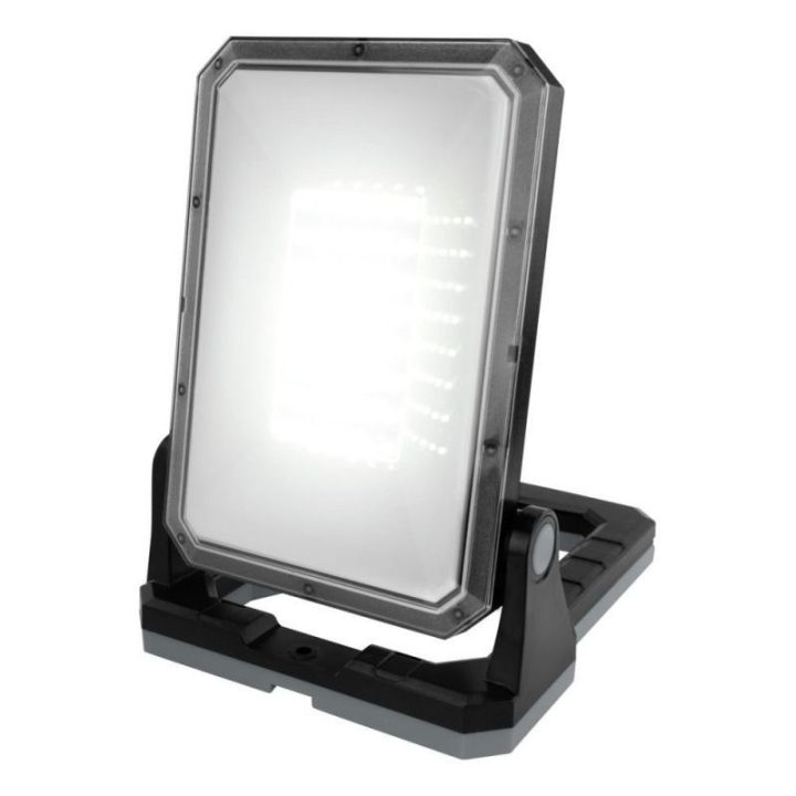 LED darbinis šviestuvas Ansmann WL2000R-ECO, juodas ir pilkas