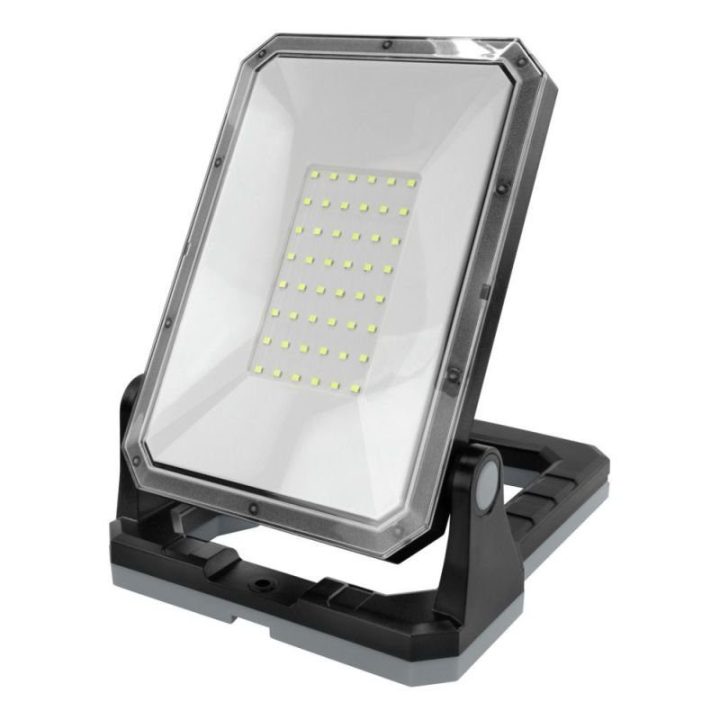 LED darbinis šviestuvas Ansmann WL2000R-ECO, juodas ir pilkas