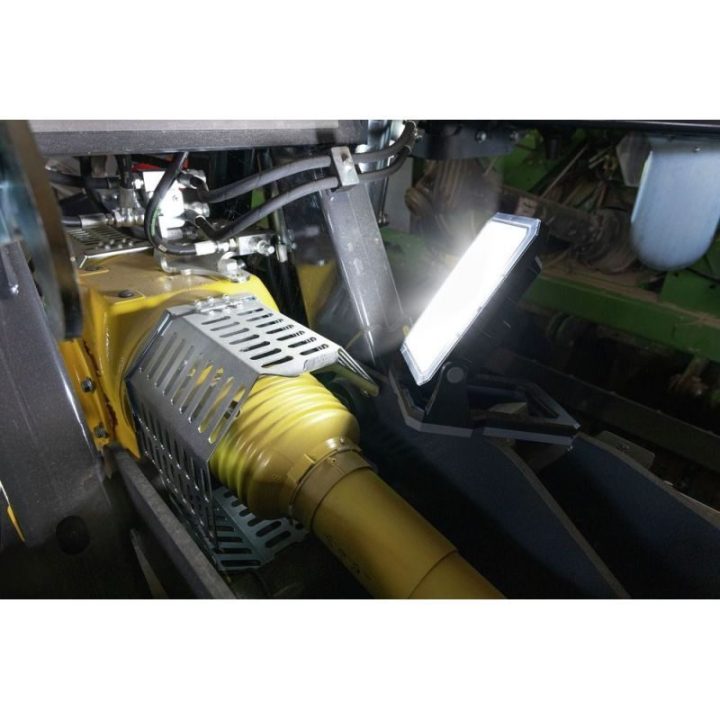 LED darbinis šviestuvas Ansmann WL2000R-ECO, juodas ir pilkas