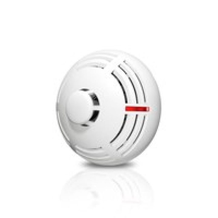 Vidaus dūmų ir šilumos jutiklis SATEL TSD-1, 12 V, baltas