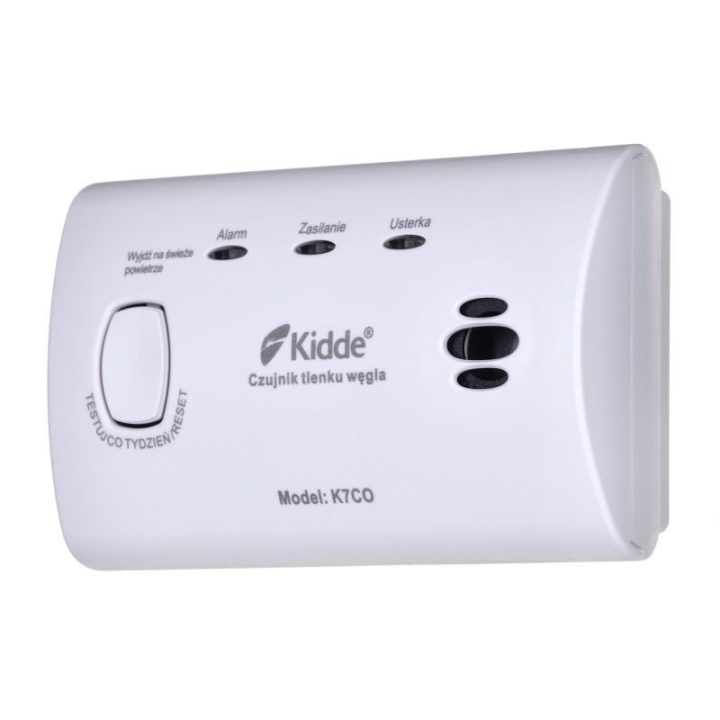 Smalkių detektorius Kidde K7CO, 85 dB, baltas