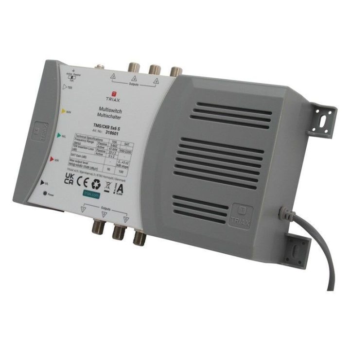 Palydovinio signalo multiswitch Triax 318601, 5 įėjimai, 6 išėjimai