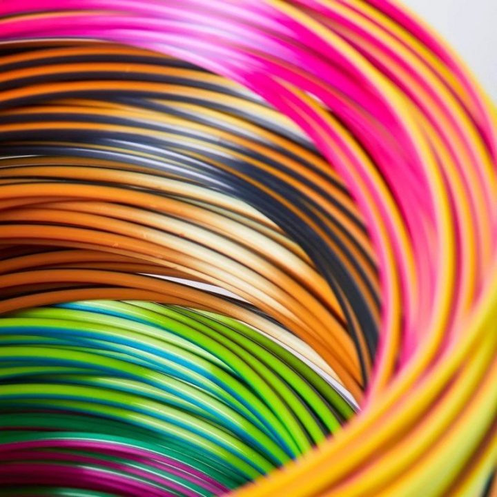 PLA gijų rinkinys 3Doodler FLOW-TRIFILLS, 260 g, įvairiaspalvis