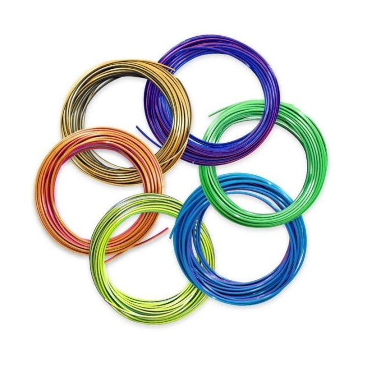 PLA gijų rinkinys 3Doodler FLOW-TRIFILLS, 260 g, įvairiaspalvis