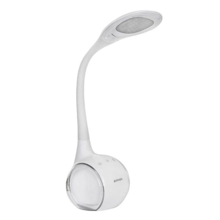 Stalinė LED lempa Activejet AJE-RAINBOW RGB 2, balta