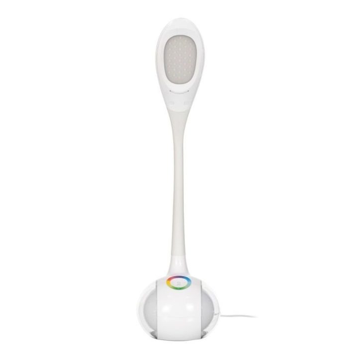 Stalinė LED lempa Activejet AJE-RAINBOW RGB 2, balta