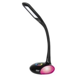 Stalinė lempa su RGB naktiniu apšvietimu Activejet Venus RGB, juoda