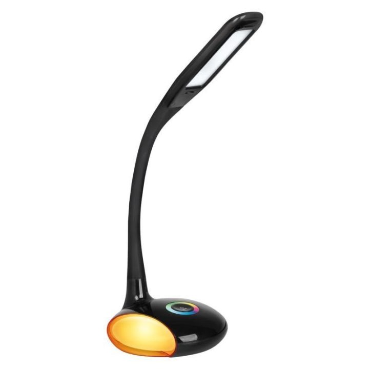 Stalinė lempa su RGB naktiniu apšvietimu Activejet Venus RGB, juoda