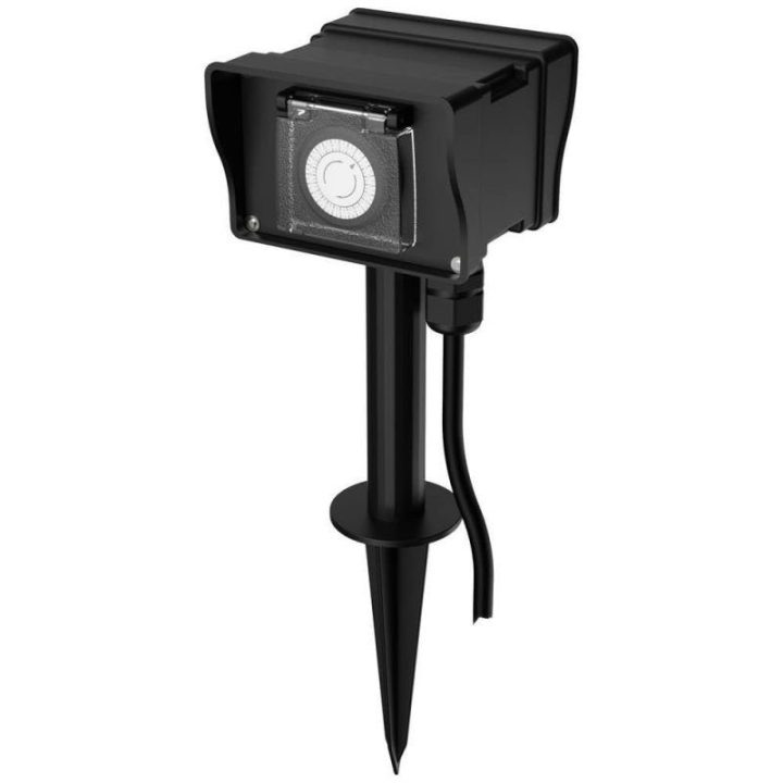 Dieninis ir savaitinis laikmatis Ansmann 1260-0012, juodas