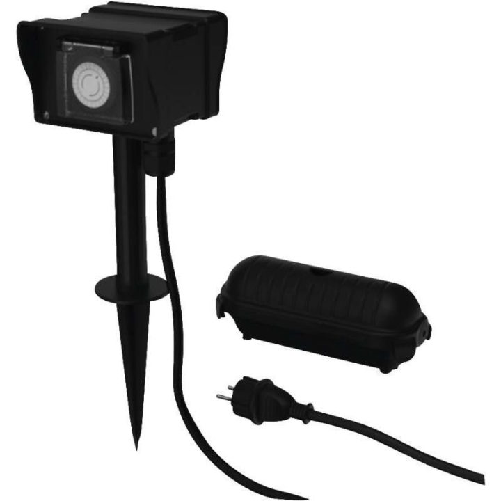 Dieninis ir savaitinis laikmatis Ansmann 1260-0012, juodas
