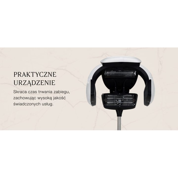 Stovimas kirpyklos infrazonas Gabbiano Y-707, baltas