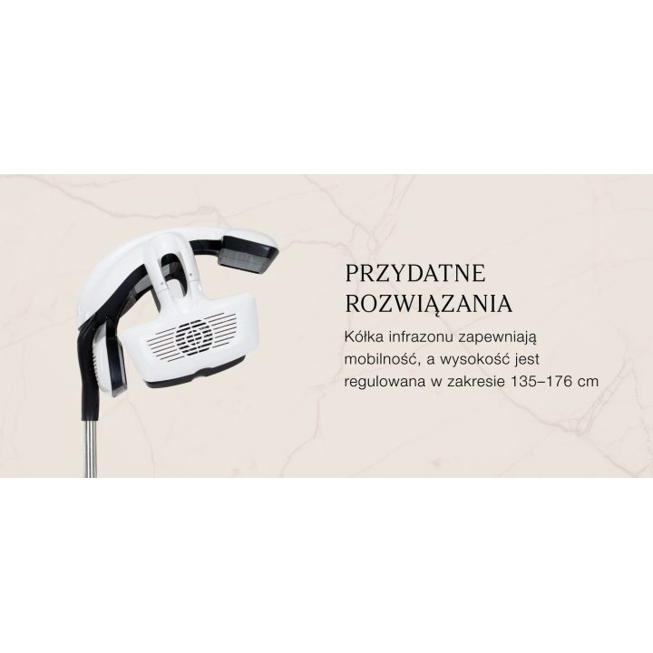 Stovimas kirpyklos infrazonas Gabbiano Y-707, baltas