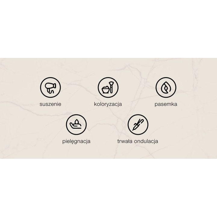 Stovimas kirpyklos infrazonas Gabbiano Y-707, baltas