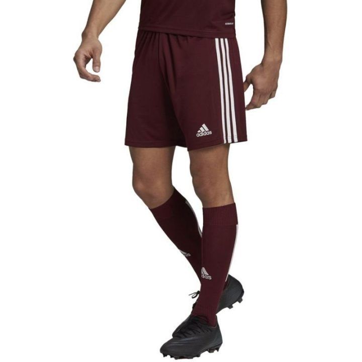Vyriški šortai su raišteliu adidas Squadra 21, raudoni