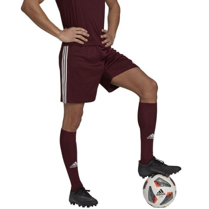 Vyriški šortai su raišteliu adidas Squadra 21, raudoni