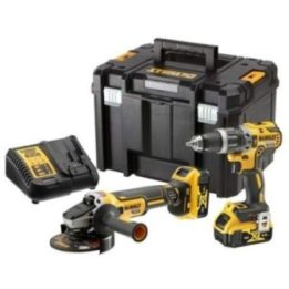 Akumuliatorinių įrankių rinkinys DeWALT DCK208, 18 V, 2 × 5 Ah