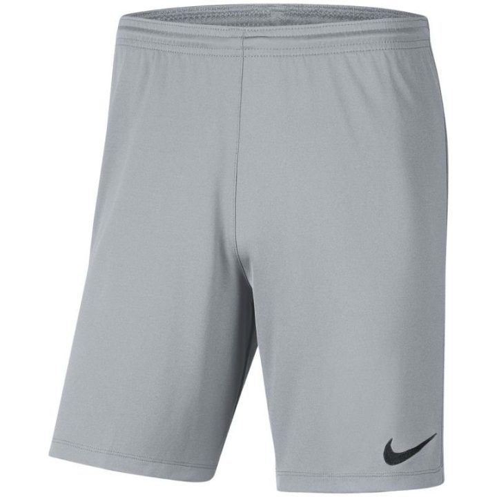Vaikiški futbolo šortai Nike Dry Park III, pilki