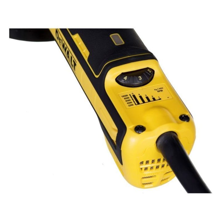 Kampinis šlifuoklis DeWALT DWE4357, 1700 W, juodas