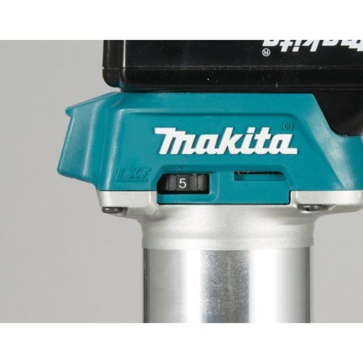 Akumuliatorinė frezavimo mašinėlė Makita DRT50ZJX2, 18 V