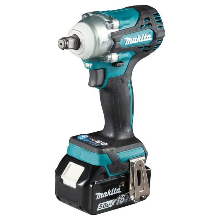 Smūginis veržliasukis Makita DTW300Z, 18 V, juodas ir mėlynas
