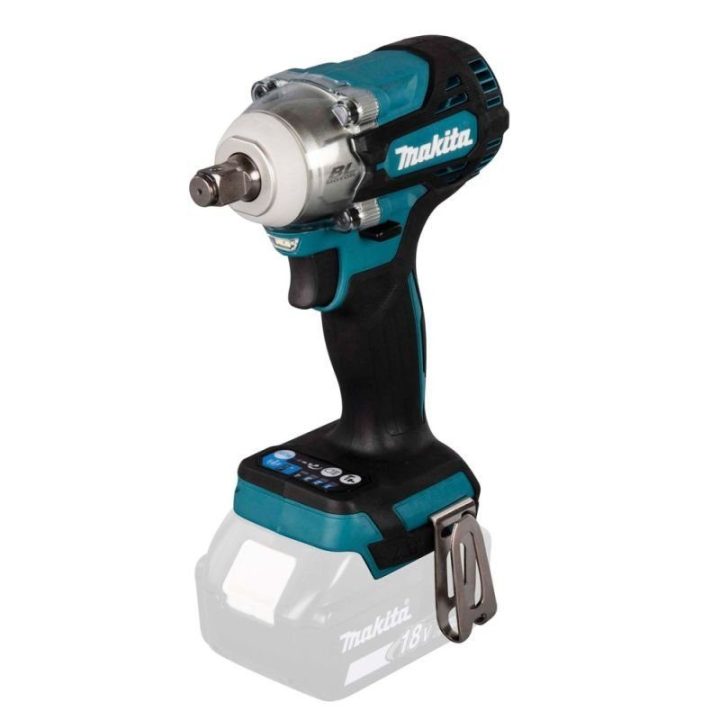 Smūginis veržliasukis Makita DTW300Z, 18 V, juodas ir mėlynas
