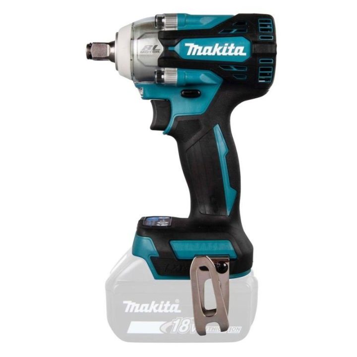 Smūginis veržliasukis Makita DTW300Z, 18 V, juodas ir mėlynas