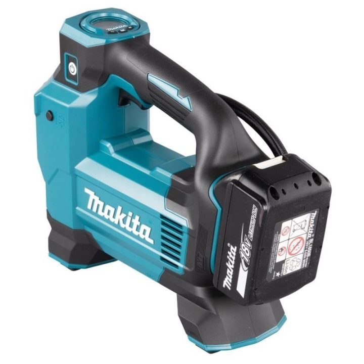 Akumuliatorinis mini kompresorius Makita DMP181Z, 18 V, juodas