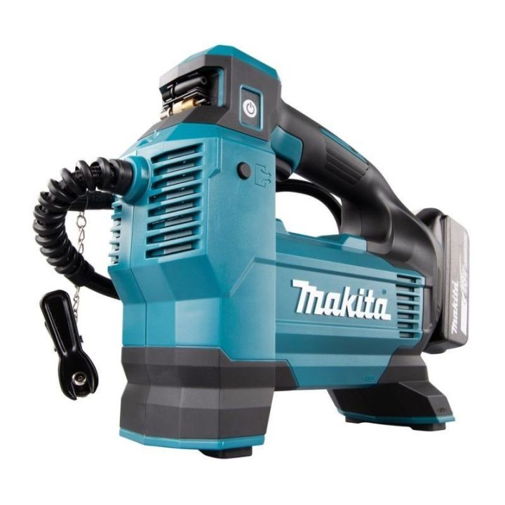 Akumuliatorinis mini kompresorius Makita DMP181Z, 18 V, juodas