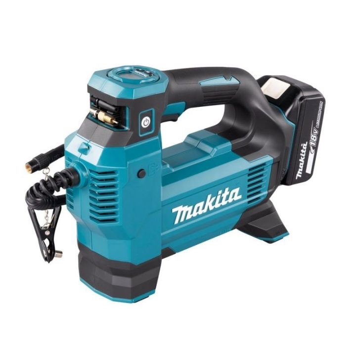 Akumuliatorinis mini kompresorius Makita DMP181Z, 18 V, juodas