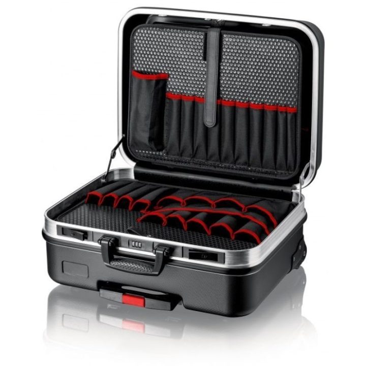 Įrankių lagaminas Knipex BIG Basic Move, 33 l, juodas