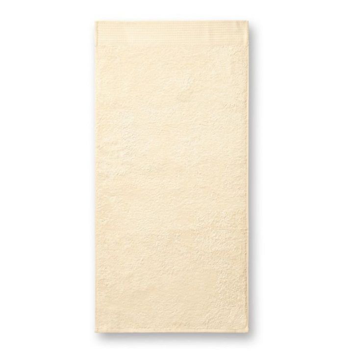 Bambuko vonios rankšluostis Malfini, 50 × 100 cm, kreminis