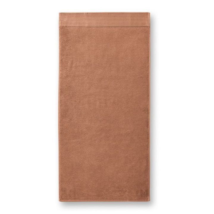 Vonios rankšluostis Malfini Bamboo, 50 × 100 cm, šviesiai rudas