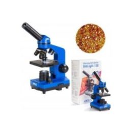 Mikroskopas Delta Optical BioLight 100, mėlynas