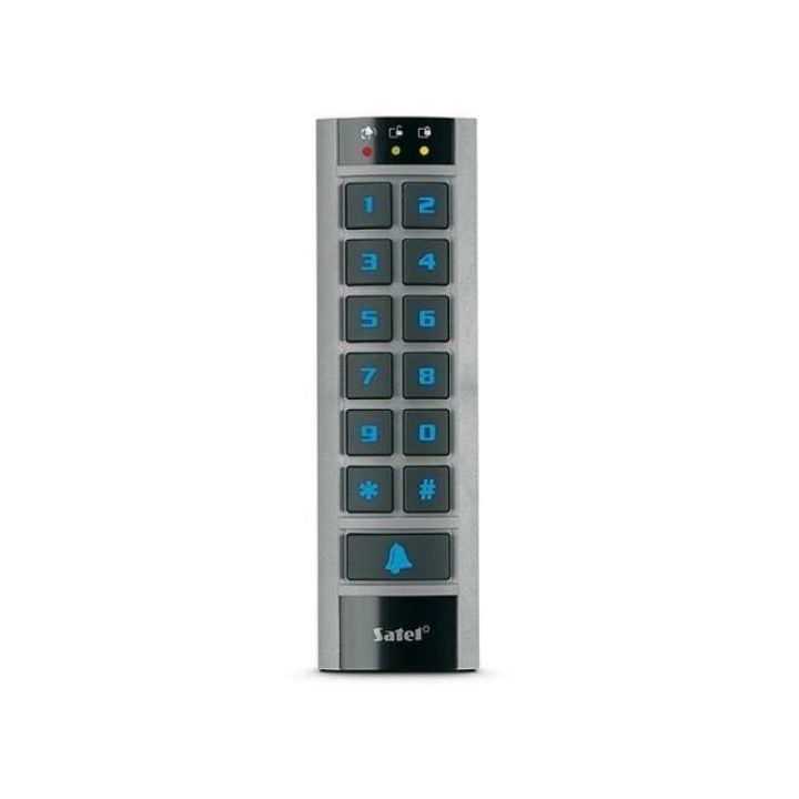 Bekontaktis skaitytuvas su klaviatūra SATEL ACCO-SCR-BG, pilkas