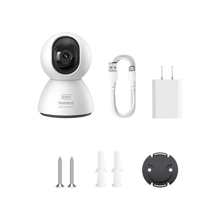 Vidaus stebėjimo kamera Baseus Security P1 3K, balta