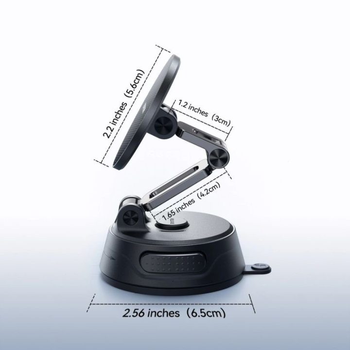 Magnetinis telefono laikiklis automobiliui Joyroom JR-ZS510, juodas