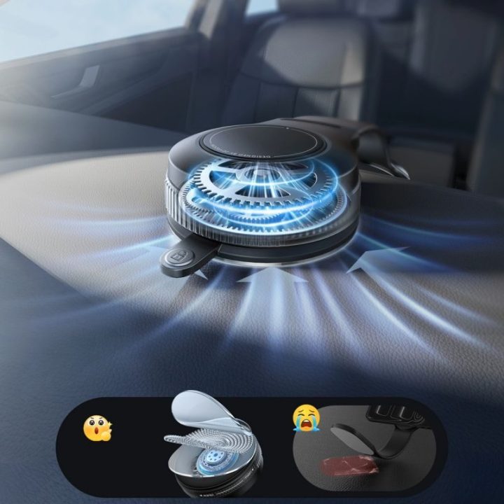 Magnetinis telefono laikiklis automobiliui Joyroom JR-ZS518, juodas