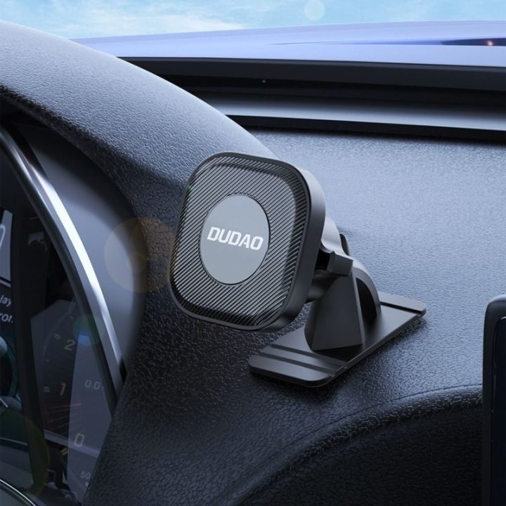 Automobilinis magnetinis telefono laikiklis Dudao F6C, juodas