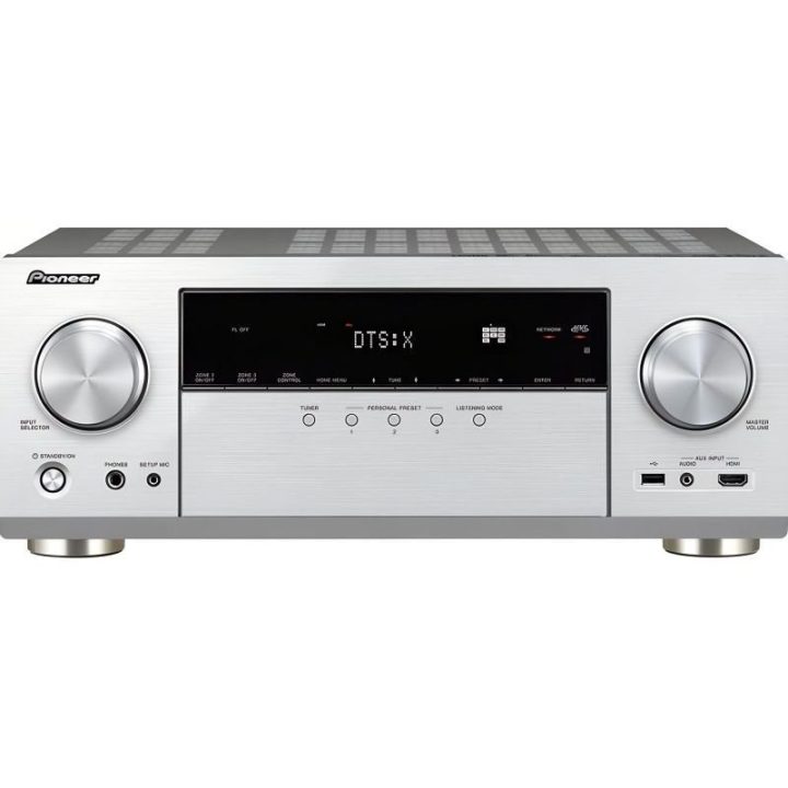 Namų kino imtuvas Pioneer VSX-LX305, sidabro spalvos