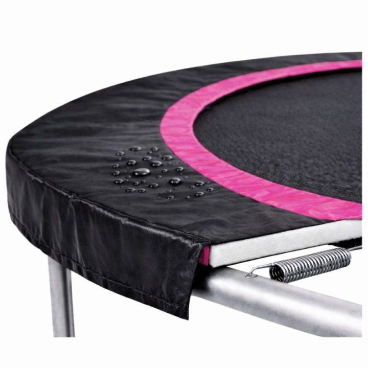 Batuto spyruoklių apsauga Sport Max 10 ft, juoda ir rožinė