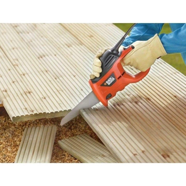 Rankinis lankinis pjūklas Black+Decker Scorpion KS880EC-QS, oranžinis