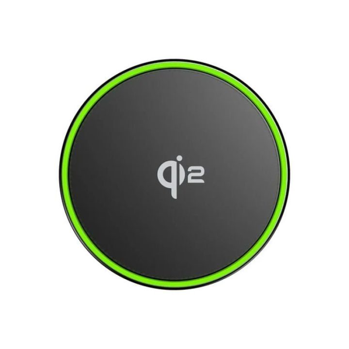 Automobilinis telefono laikiklis-įkroviklis MagSafe UNITEK Qi2, juodas