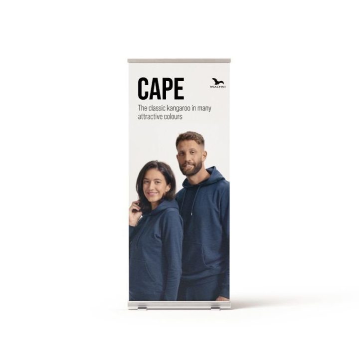 Susukamas reklaminis stendas Malfini, 80 × 200 cm
