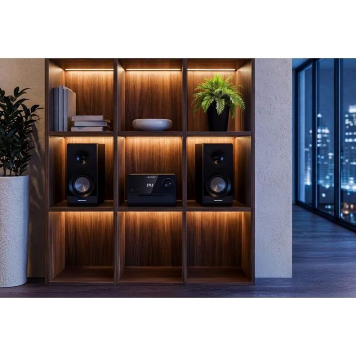 Mikro muzikos centras Blaupunkt MS49DAB, juodas